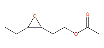 (E)-3,4-Epoxy-hexyl acetate